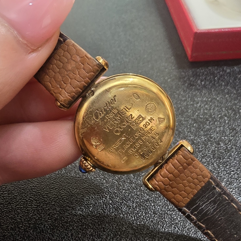 Vintage Must de Cartier Vermeil Watch – Paris - Picture 6 of 7